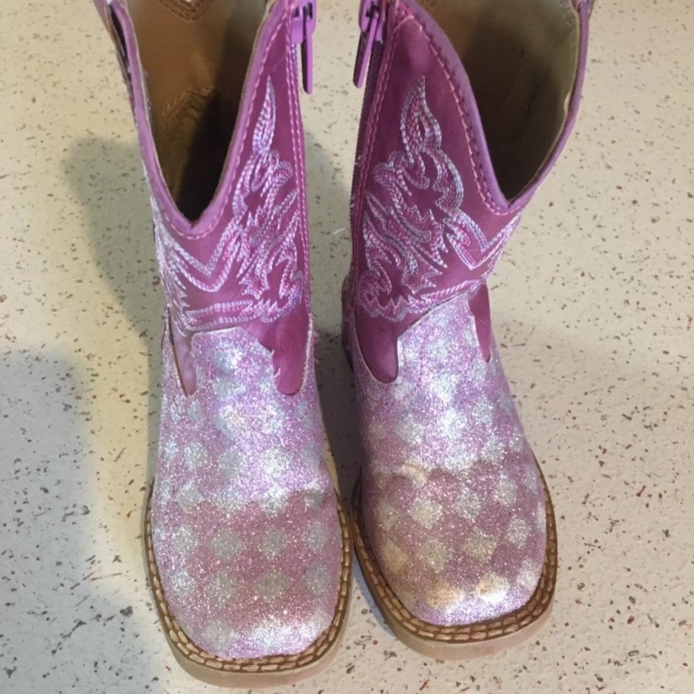 Toddler Girls Roper Boots Size 5
